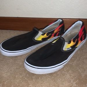 Vans slip on.